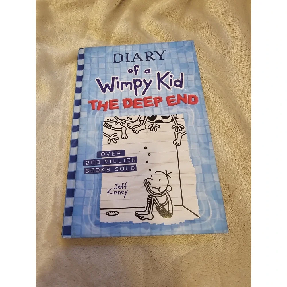 Lot Of 4 Diary Of A Wimpy Kid By Jeff Kinney Very Good Condition